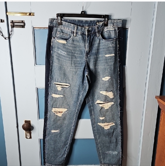 BLANKNYC Women's Destroyed Distressed Blue Jeans 30 - Picture 15 of 15